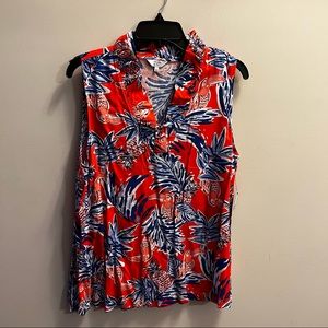 Floral summer shirt